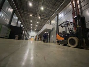 Foto en donde se observa el trabajo de los project managers de Anaerobia