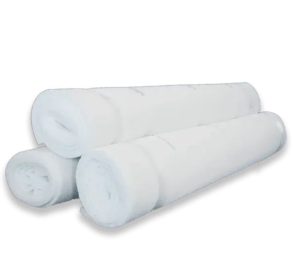 Filtro en rollo de poliéster difusor de aire pare techo de cabinas de pintura