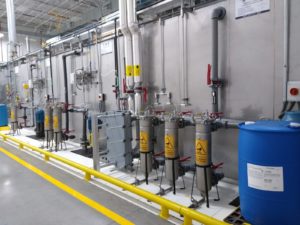 Instalacion de una lavadora de pretratamiento 