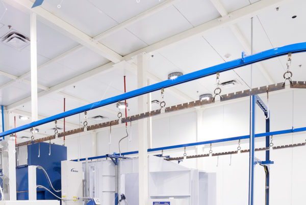 Conveyors en sistemas de acabados
