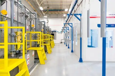 Sistemas de pintura industrial en Puebla